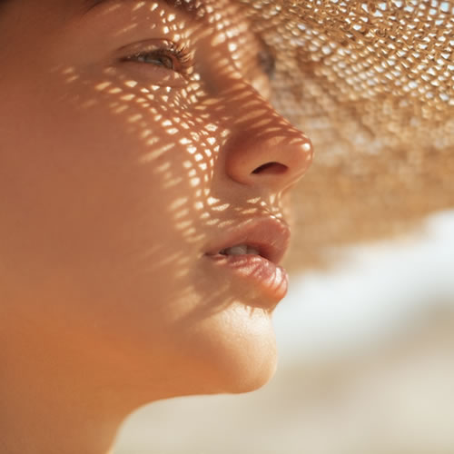 Close-up of Nouvaderm laser skin resurfacing treatment on patient at White Lotus Medical Spa